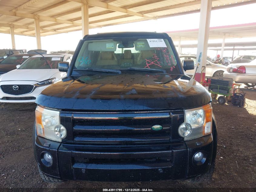 2007 Land Rover Lr3 V8 Se VIN: SALAE25417A435684 Lot: 43911799