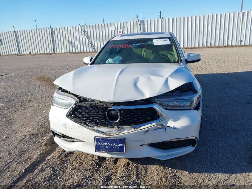 2019 Acura Tlx Standard VIN: 19UUB1F39KA007689 Lot: 43911801