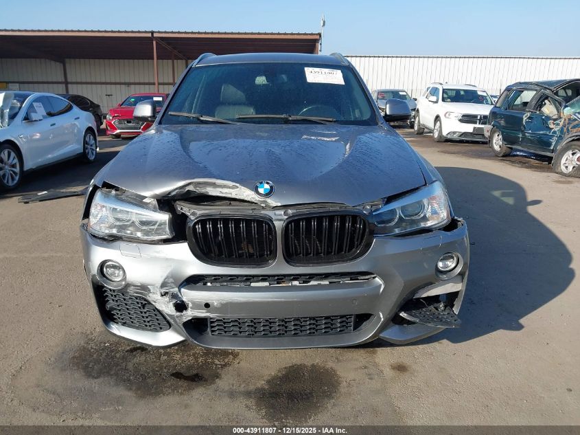 2017 BMW X3 xDrive28I VIN: 5UXWX9C53H0D97606 Lot: 43911807