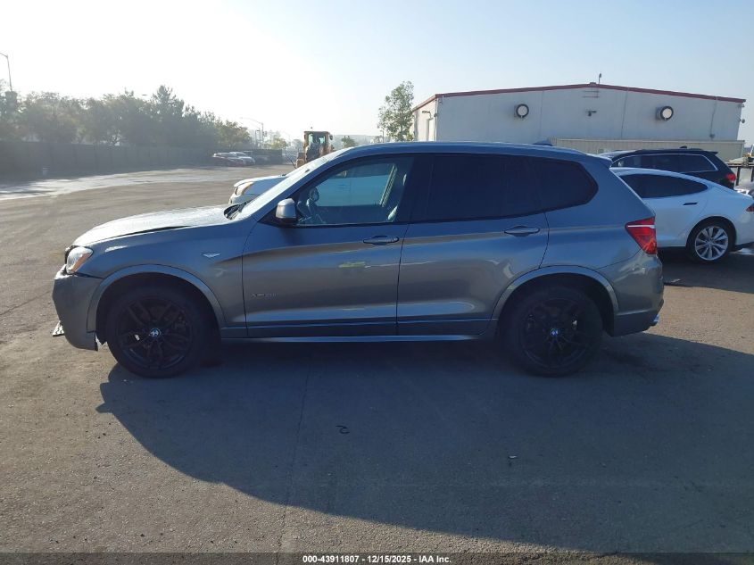 2017 BMW X3 xDrive28I VIN: 5UXWX9C53H0D97606 Lot: 43911807