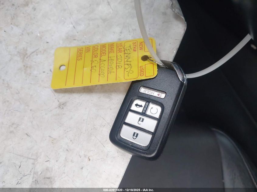 2018 Honda Accord Sport 2.0T VIN: 1HGCV2F39JA014262 Lot: 43911820