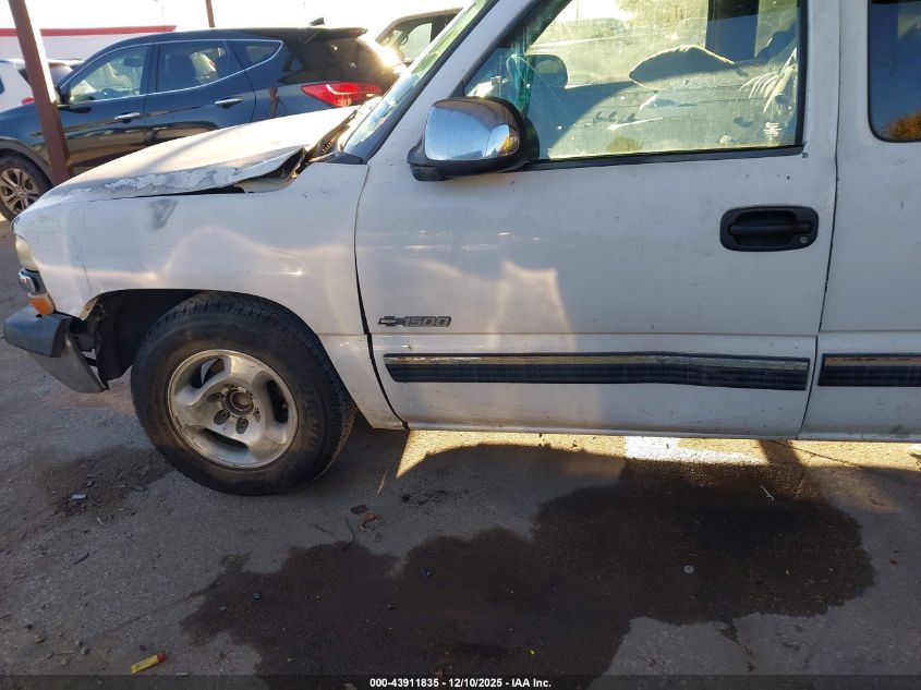 1999 Chevrolet Silverado 1500 Ls VIN: 2GCEC19T1X1210900 Lot: 43911835