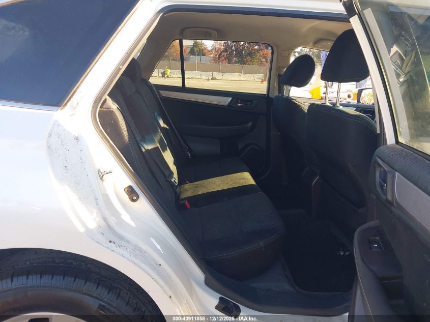 2015 Subaru Outback 2.5I Premium VIN: 4S4BSACC8F3262057 Lot: 43911858