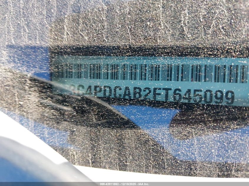 2015 Dodge Journey American Value Pkg VIN: 3C4PDCAB2FT645099 Lot: 43911863