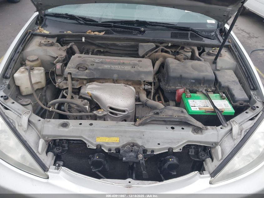 2002 Toyota Camry Le VIN: 4T1BE32K22U617515 Lot: 43911867