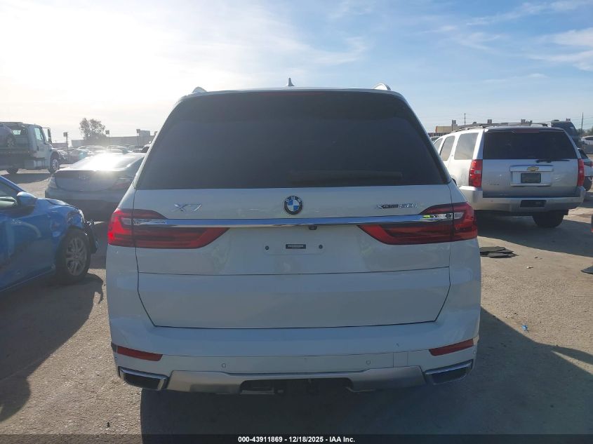 2019 BMW X7 xDrive50I VIN: 5UXCX4C52KLS36561 Lot: 43911869