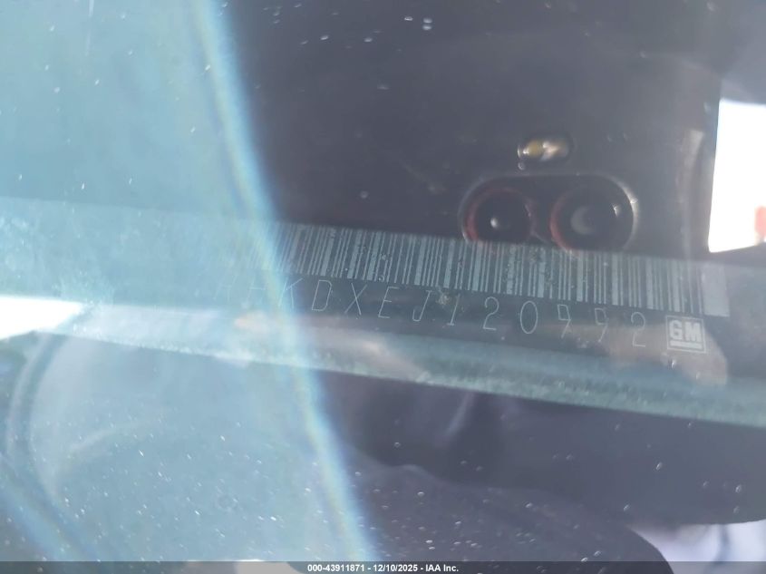 2014 Chevrolet Traverse 2Lt VIN: 1GNKRHKDXEJ120992 Lot: 43911871