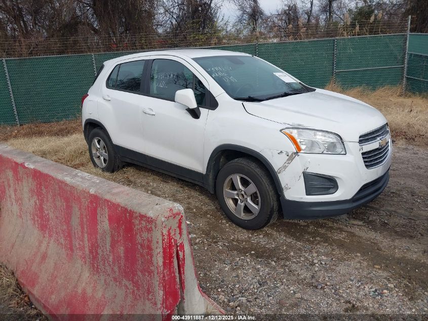 CHEVROLET TRAX 1LS