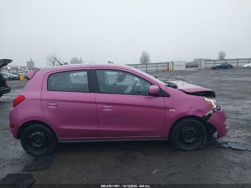 2015 Mitsubishi Mirage De/Rf VIN: ML32A3HJ1FH043019 Lot: 43911891