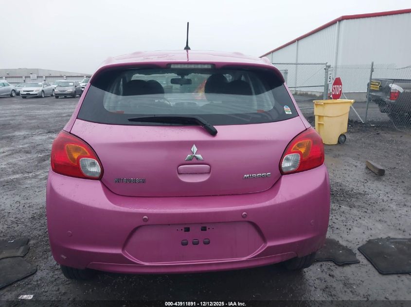 2015 Mitsubishi Mirage De/Rf VIN: ML32A3HJ1FH043019 Lot: 43911891