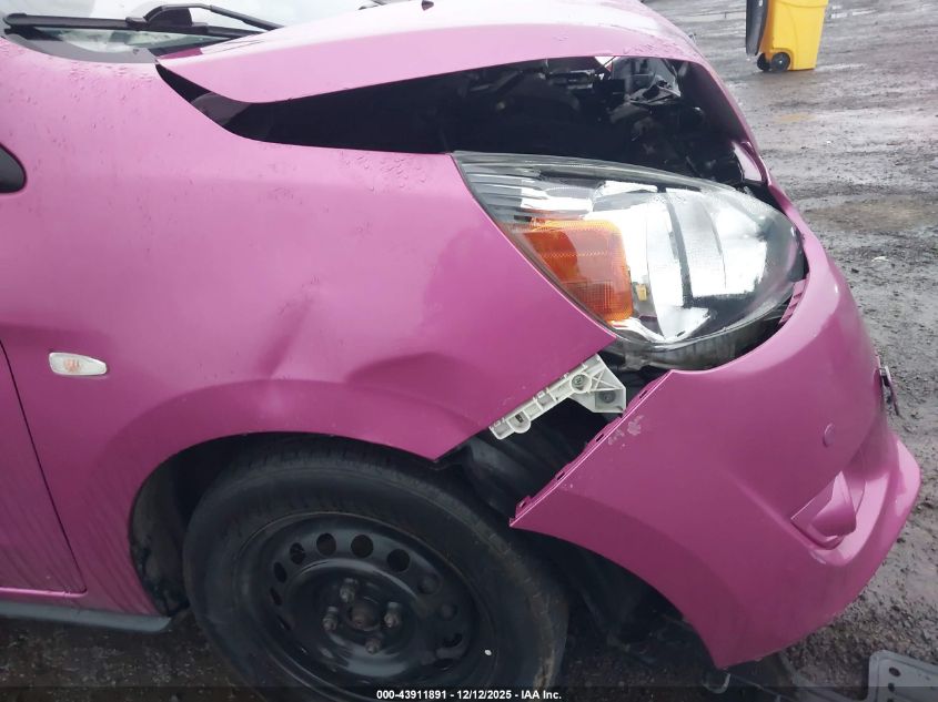 2015 Mitsubishi Mirage De/Rf VIN: ML32A3HJ1FH043019 Lot: 43911891