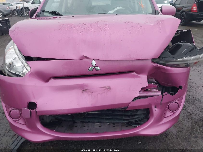 2015 Mitsubishi Mirage De/Rf VIN: ML32A3HJ1FH043019 Lot: 43911891