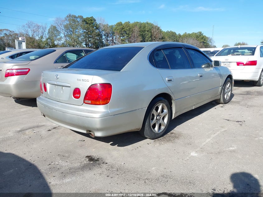 JT8BD69S440203126 2004 LEXUS GS 300 photo no. 4