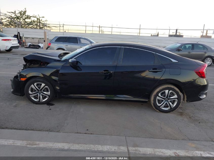 2018 Honda Civic Lx VIN: 2HGFC2F55JH574883 Lot: 43911931