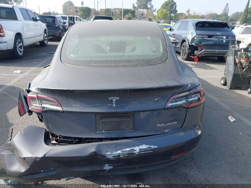 2022 Tesla Model 3 Performance Dual Motor All-Wheel Drive VIN: 5YJ3E1EC2NF138901 Lot: 43911963