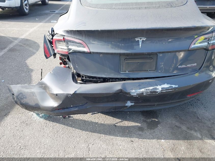 2022 Tesla Model 3 Performance Dual Motor All-Wheel Drive VIN: 5YJ3E1EC2NF138901 Lot: 43911963