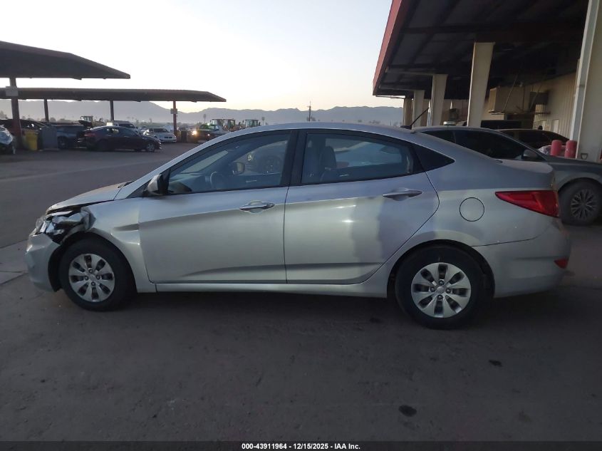 2015 Hyundai Accent Gls VIN: KMHCT4AE6FU863842 Lot: 43911964