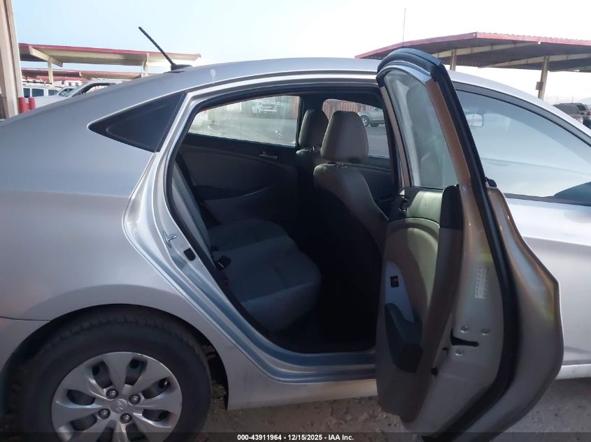 2015 Hyundai Accent Gls VIN: KMHCT4AE6FU863842 Lot: 43911964