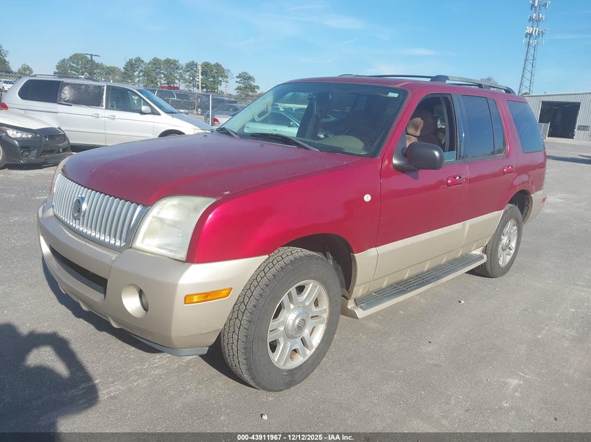 4M2ZU66K04UJ05363 2004 MERCURY MOUNTAINEER photo no. 2