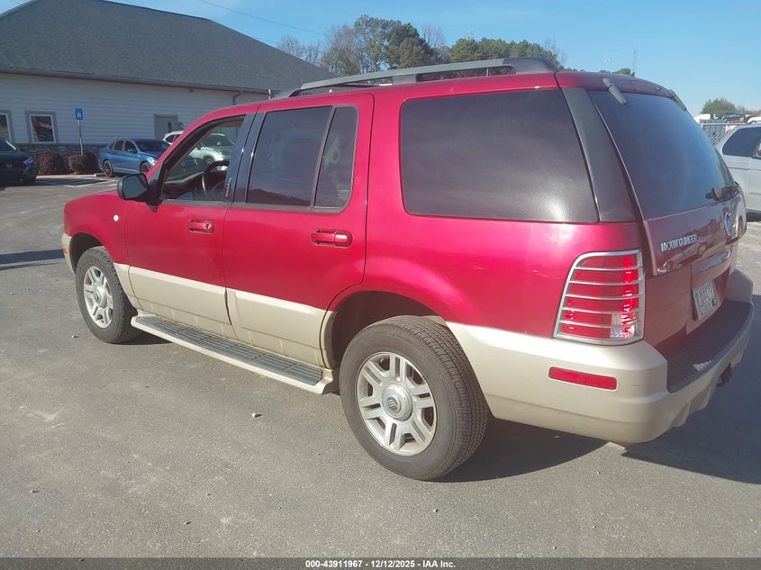 4M2ZU66K04UJ05363 2004 MERCURY MOUNTAINEER photo no. 3