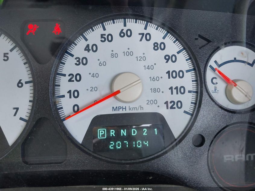 2007 Dodge Ram 1500 St VIN: 1D7HA16K47J586906 Lot: 43911968