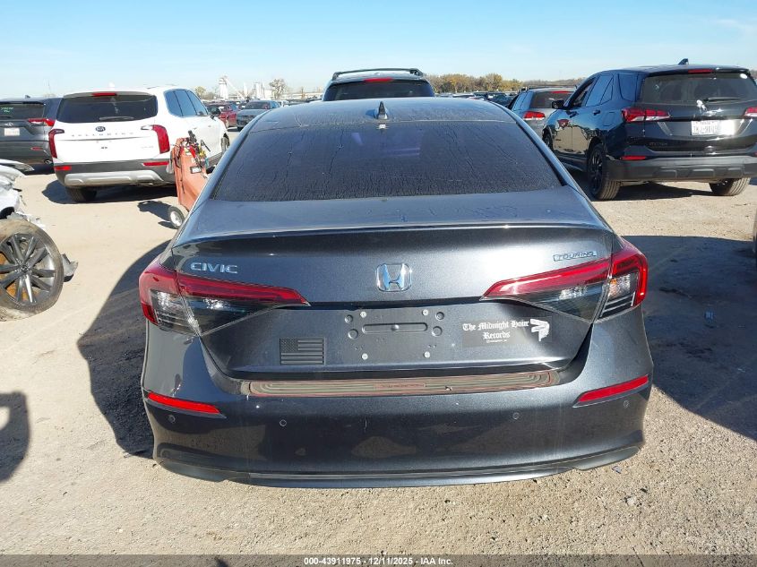 2022 Honda Civic Touring VIN: 2HGFE1F99NH310126 Lot: 43911975