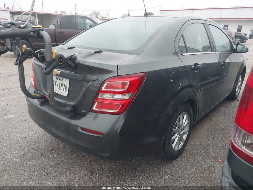 Vin: 1g1jd5sb4h4102872, lot: 44407546, chevrolet sonic lt auto 20174