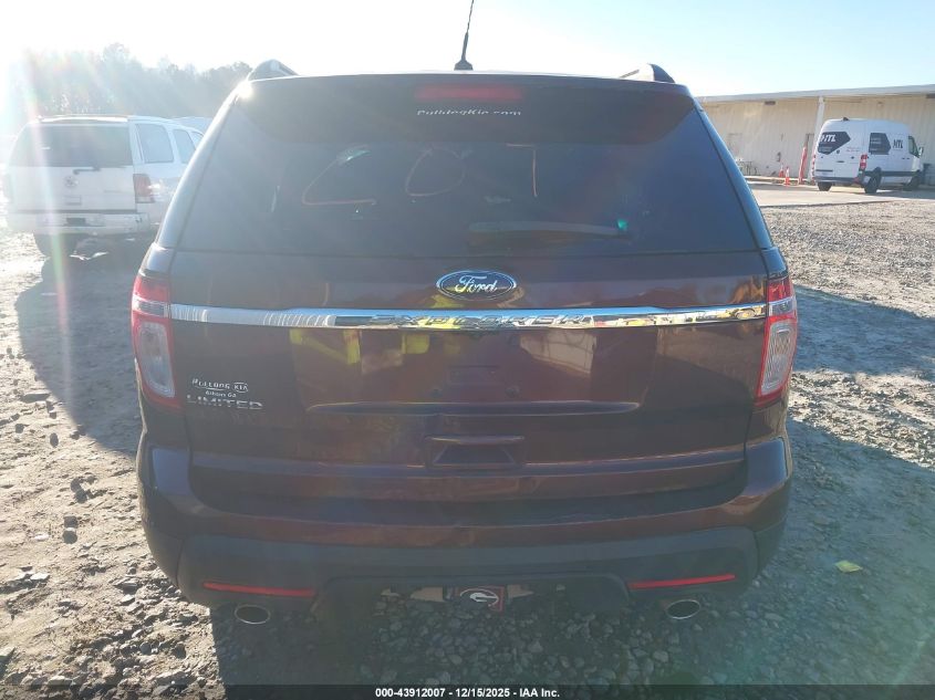 2012 Ford Explorer Limited VIN: 1FMHK7F82CGA98166 Lot: 43912007