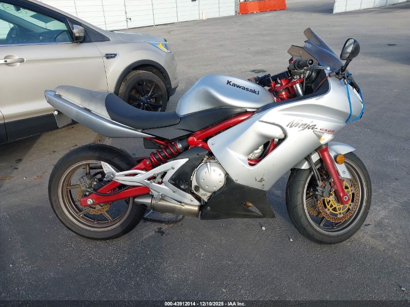 2006 Kawasaki Ex650 A6F VIN: JKAEXEA116A009986 Lot: 43912014