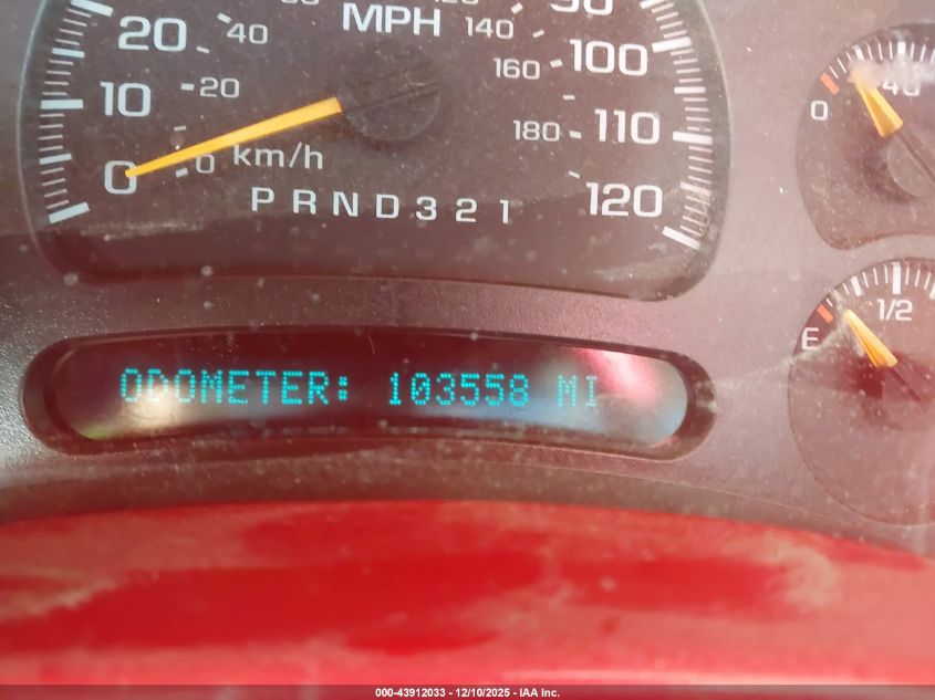 2004 GMC Sierra 1500 Work Truck VIN: 1GTEC14X34Z312986 Lot: 43912033