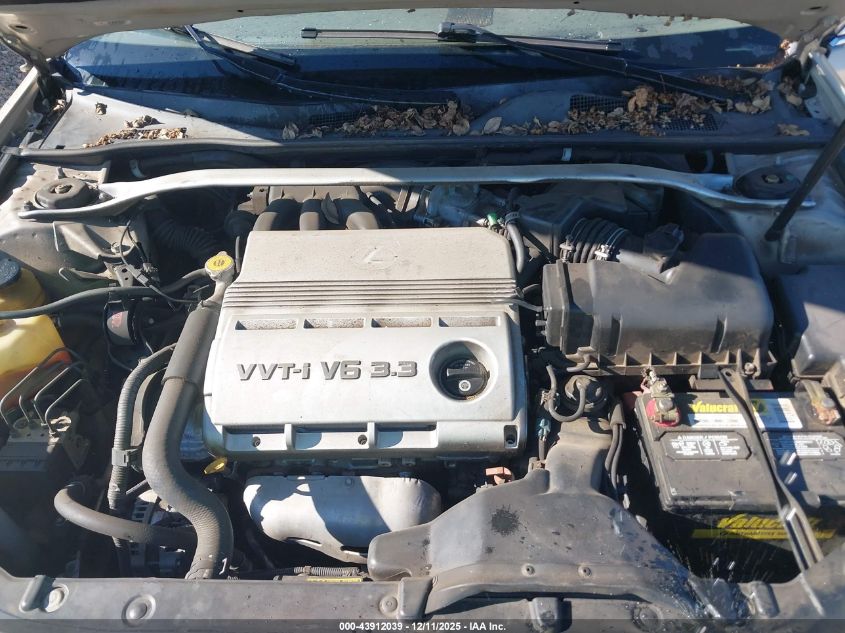 2005 Lexus Es 330 VIN: JTHBA30G855118097 Lot: 43912039