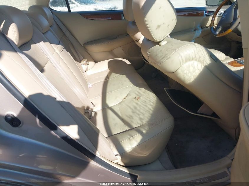 2005 Lexus Es 330 VIN: JTHBA30G855118097 Lot: 43912039