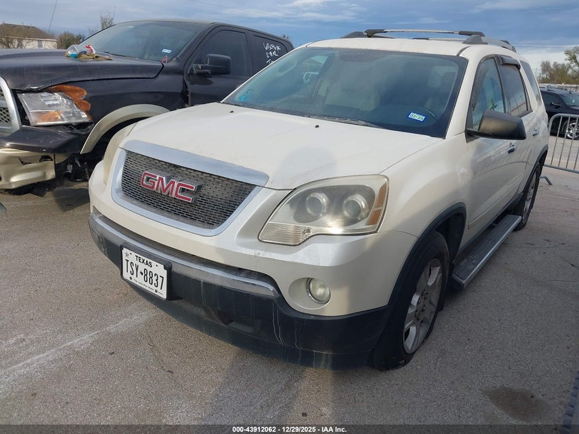 Vin: 1gkkrped5bj200134, lot: 44407670, gmc acadia sle 20112