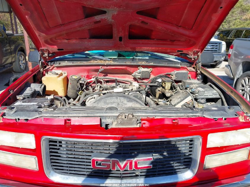 1999 GMC Yukon Sle VIN: 1GKEK13R2XJ731649 Lot: 43912087