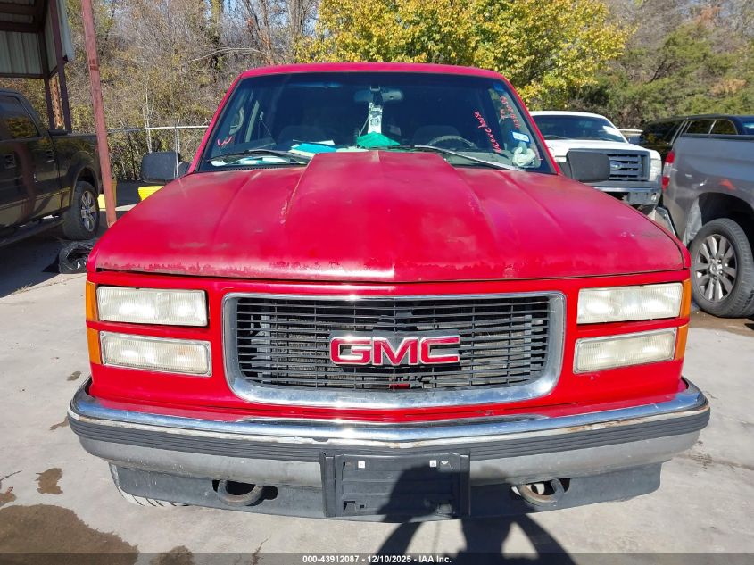 1999 GMC Yukon Sle VIN: 1GKEK13R2XJ731649 Lot: 43912087