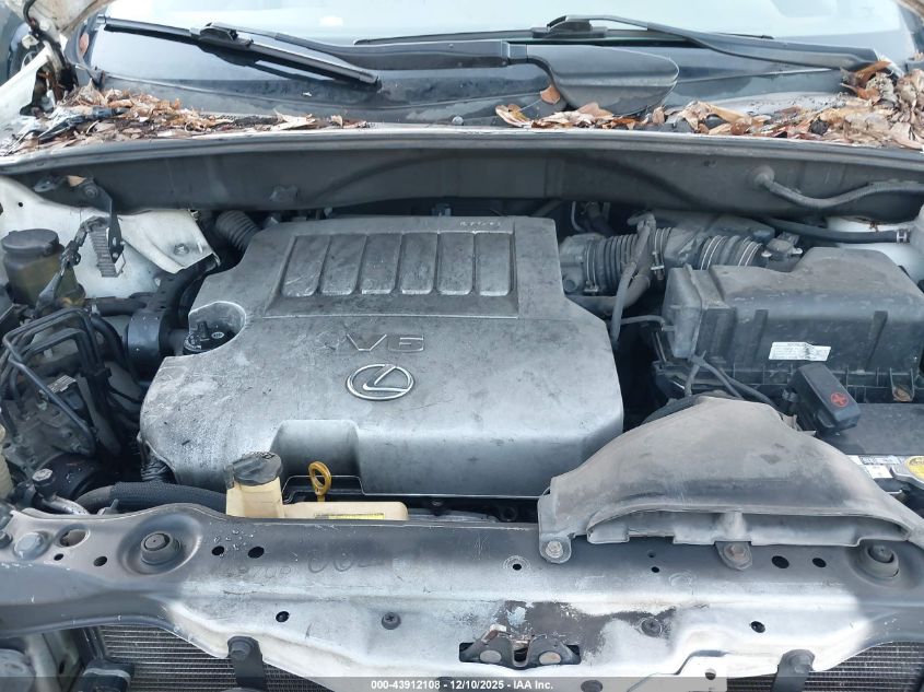 2008 Lexus Rx 350 VIN: 2T2GK31U08C032942 Lot: 43912108