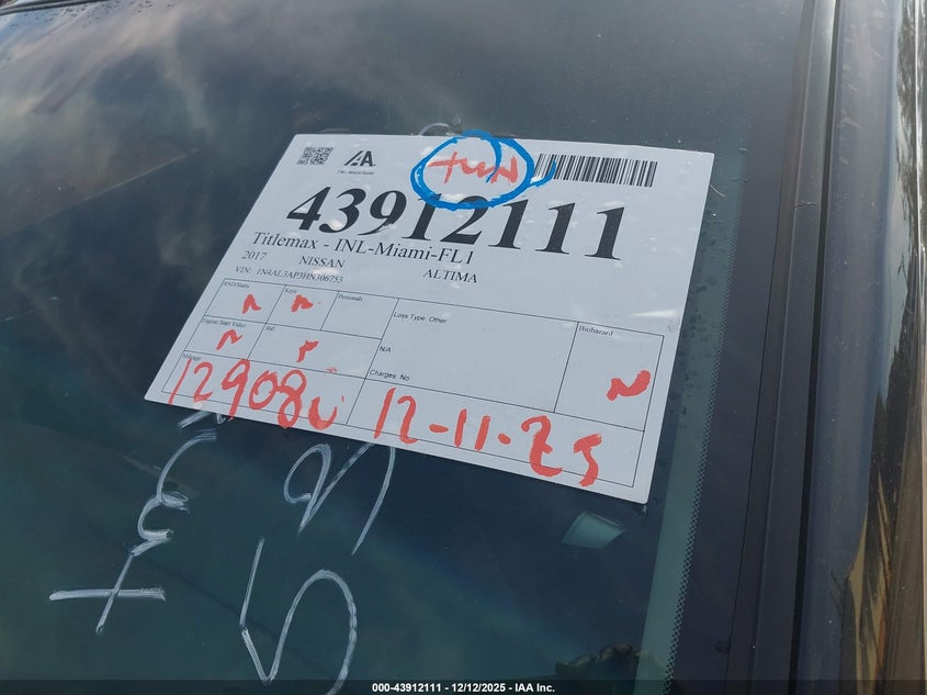 1N4AL3AP3HN306753 2017 NISSAN ALTIMA photo no. 7