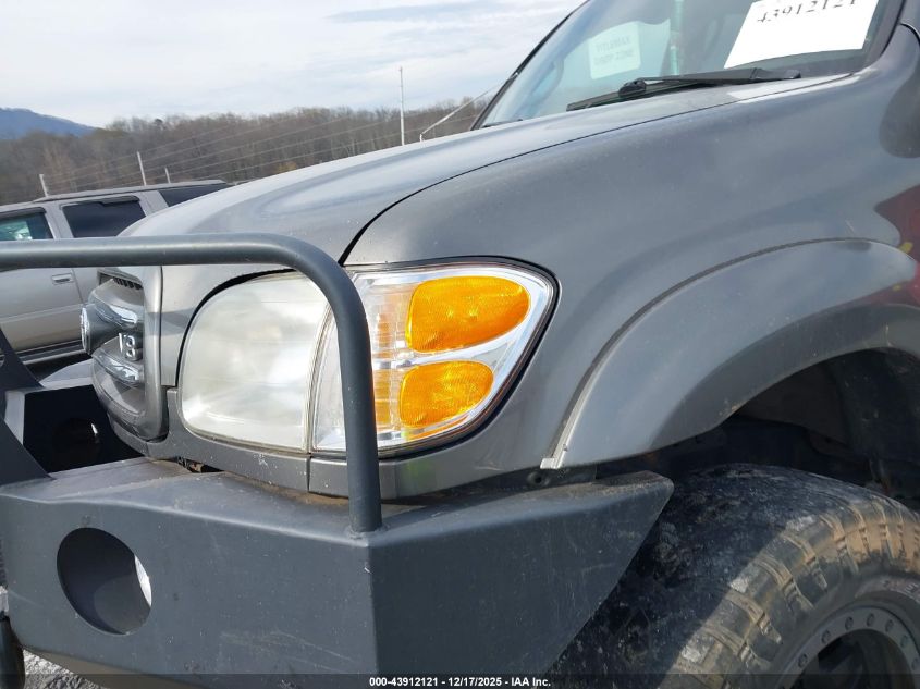 2003 Toyota Sequoia Limited V8 VIN: 5TDZT38A03S184094 Lot: 43912121