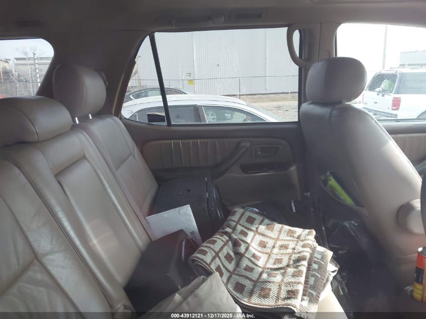 2003 Toyota Sequoia Limited V8 VIN: 5TDZT38A03S184094 Lot: 43912121