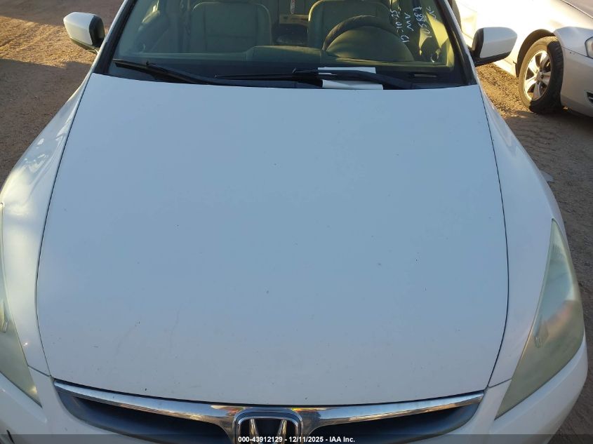 2007 Honda Accord 3.0 Ex VIN: 1HGCM66557A105887 Lot: 43912129