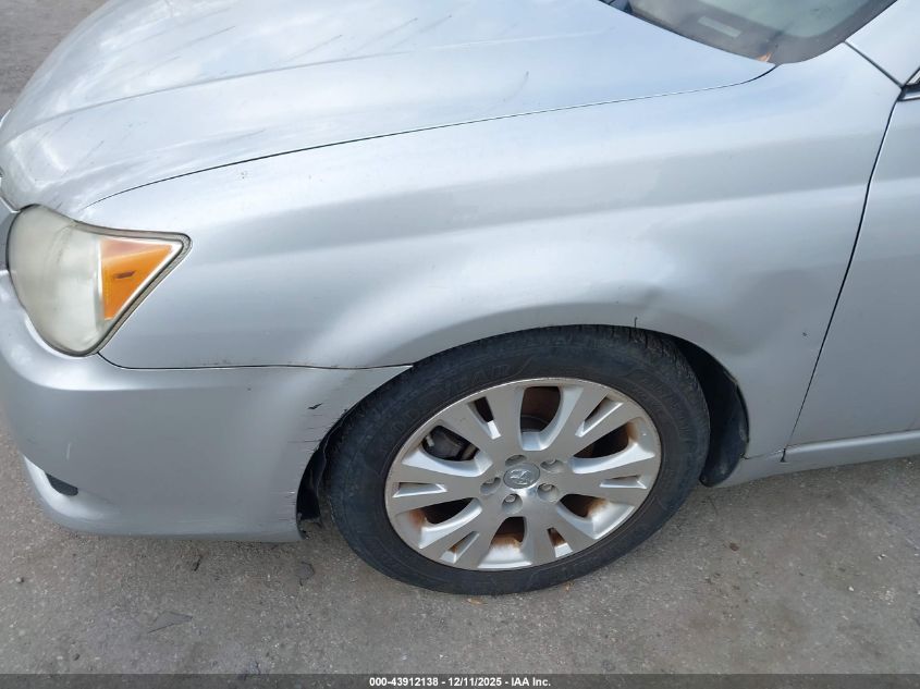 2008 Toyota Avalon Xls VIN: 4T1BK36B68U296087 Lot: 43912138