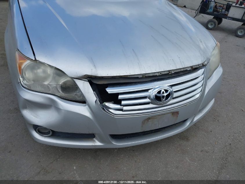 2008 Toyota Avalon Xls VIN: 4T1BK36B68U296087 Lot: 43912138