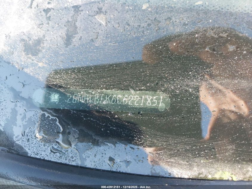 2012 Chevrolet Equinox Ls VIN: 2GNALBEK6C6221851 Lot: 43912151