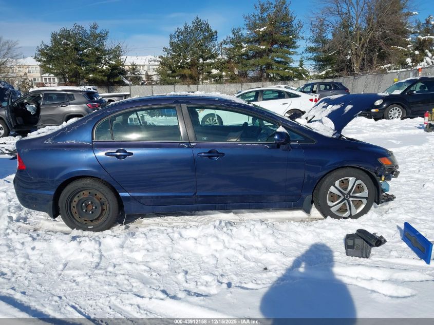 2008 Honda Civic Lx VIN: 2HGFA16558H531610 Lot: 43912158