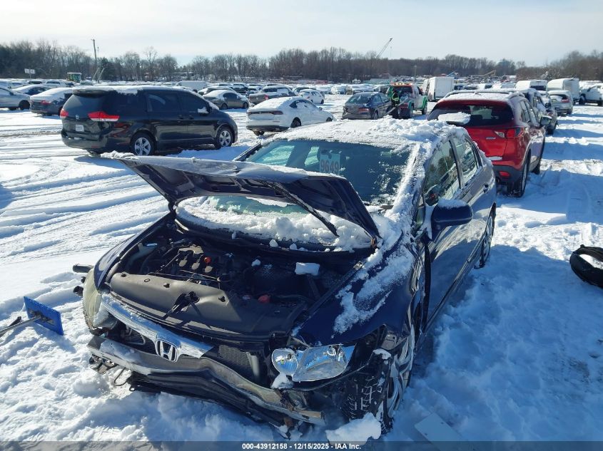 2008 Honda Civic Lx VIN: 2HGFA16558H531610 Lot: 43912158