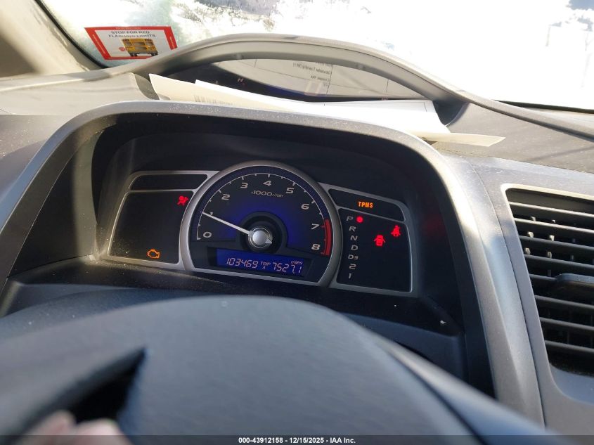 2008 Honda Civic Lx VIN: 2HGFA16558H531610 Lot: 43912158