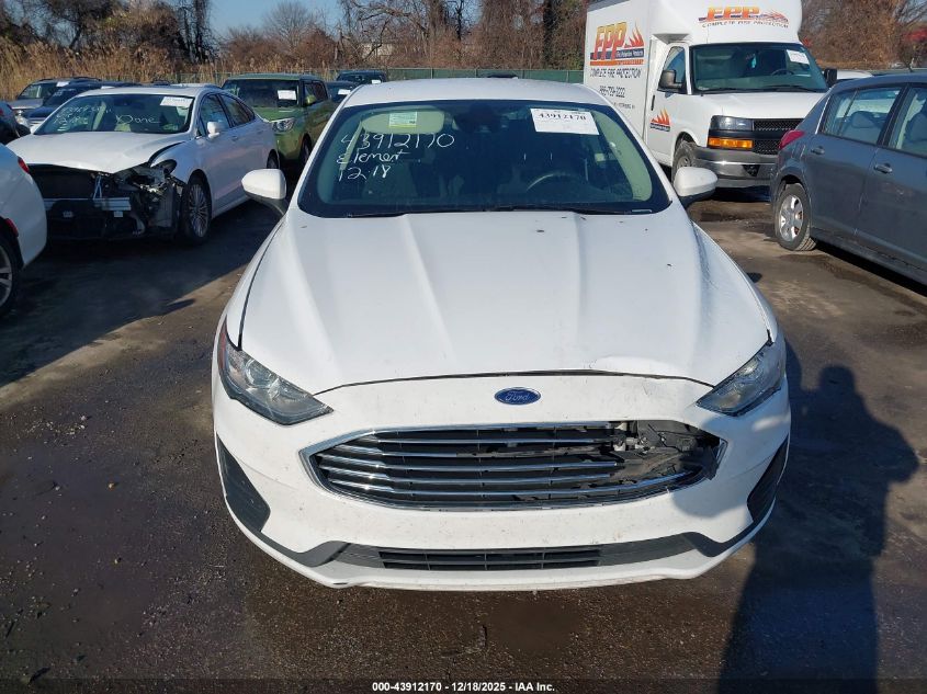 2020 Ford Fusion Se VIN: 3FA6P0H73LR155577 Lot: 43912170