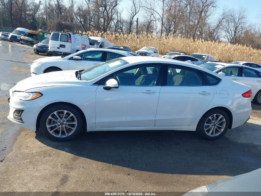 2020 Ford Fusion Se VIN: 3FA6P0H73LR155577 Lot: 43912170