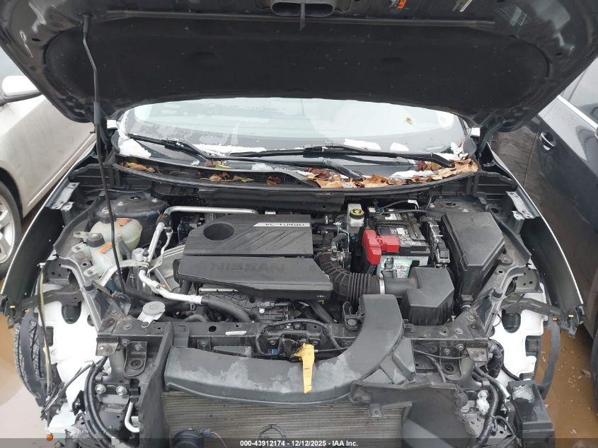 2022 Nissan Rogue Sv Fwd VIN: 5N1BT3BA0NC712257 Lot: 43912174