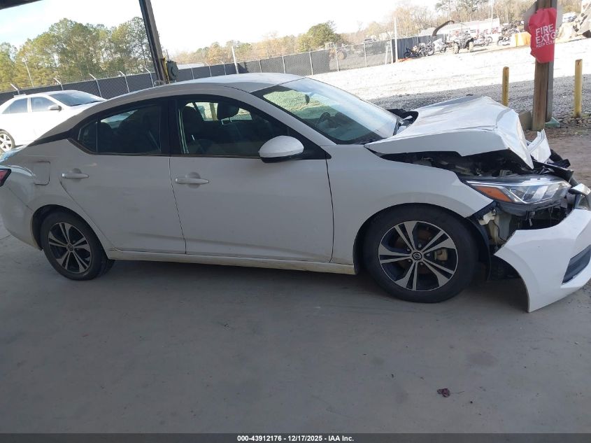2023 Nissan Sentra Sv Xtronic Cvt VIN: 3N1AB8CV4PY222581 Lot: 43912176